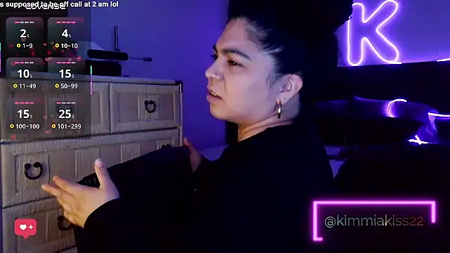 kimmiakiss22 online show from February 8, 2026, 1:58 am