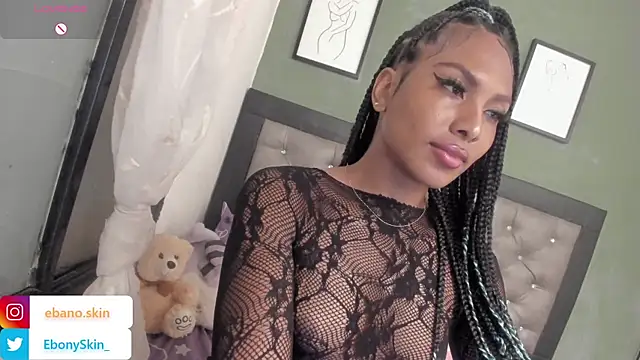 Snapshot of EbonySkin chatting on March 5, 2026, 8:22 am EbonySkin online show from March 5, 2026, 8:22 am