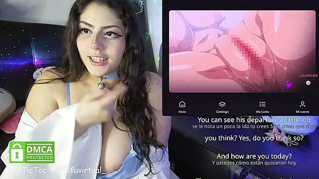 Snapshot of TuWaifuVirtual1 chatting on August 5, 2026, 12:48 am TuWaifuVirtual1 online show from August 5, 2026, 12:48 am