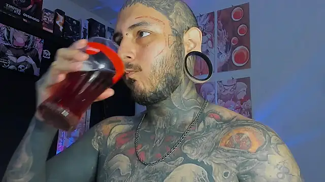 DEATHINK666XX online show from October 15, 2025, 6:05 pm