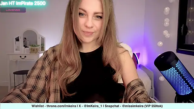 ImKeira online show from January 26, 2025, 6:58 pm