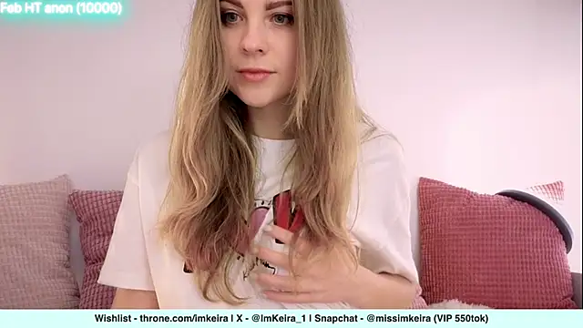ImKeira online show from February 16, 2025, 7:49 pm