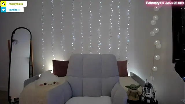 ImKeira online show from February 24, 2026, 8:31 pm