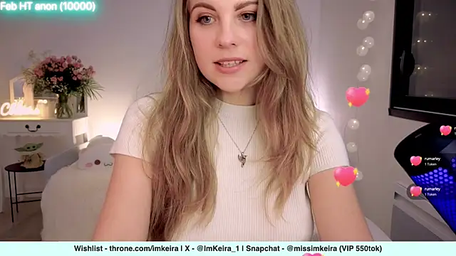 ImKeira online show from February 18, 2025, 7:41 pm