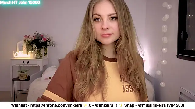 ImKeira online show from March 3, 2025, 7:39 pm