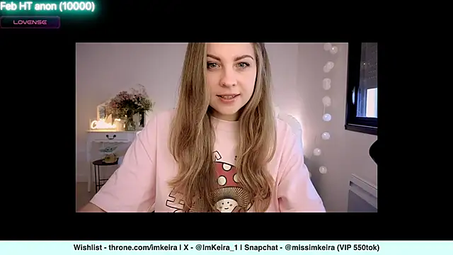 ImKeira online show from February 22, 2025, 11:13 am