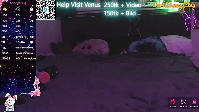 DarkBunnyPlay online show from March 25, 2026, 8:57 am