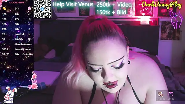 DarkBunnyPlay online show from March 12, 2026, 8:51 am