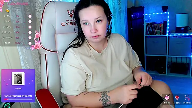 RaideneiX online show from October 16, 2025, 2:42 am