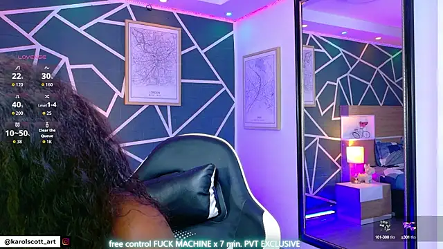 Snapshot of KAROL-SCOTT chatting on October 23, 2025, 8:29 pm KAROL-SCOTT online show from October 23, 2025, 8:29 pm