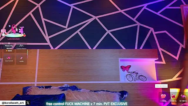 Snapshot of KAROL-SCOTT chatting on October 29, 2025, 8:08 pm KAROL-SCOTT online show from October 29, 2025, 8:08 pm