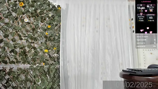 BunnyHotsx online show from February 1, 2025, 10:48 am