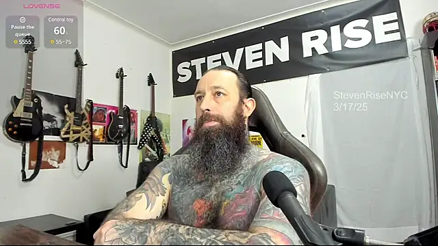 StevenRiseNYC online show from March 17, 2025, 10:19 pm