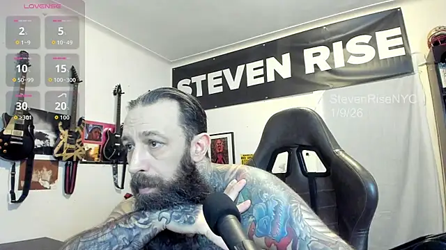 StevenRiseNYC online show from January 10, 2026, 1:34 am