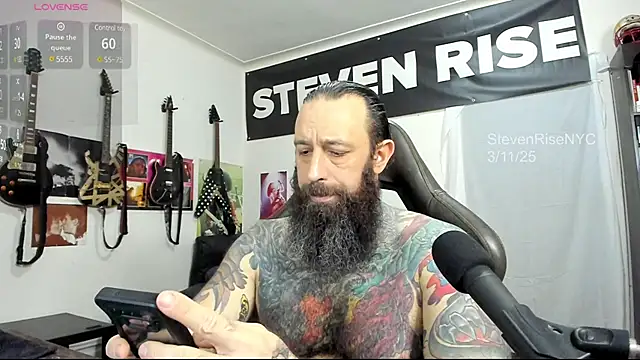 StevenRiseNYC online show from March 12, 2025, 2:20 am