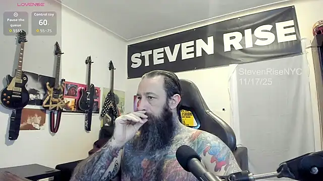 StevenRiseNYC online show from November 17, 2025, 1:37 pm