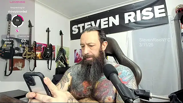 StevenRiseNYC online show from March 11, 2025, 1:12 pm