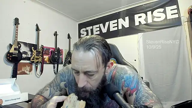 StevenRiseNYC online show from October 10, 2025, 1:17 am