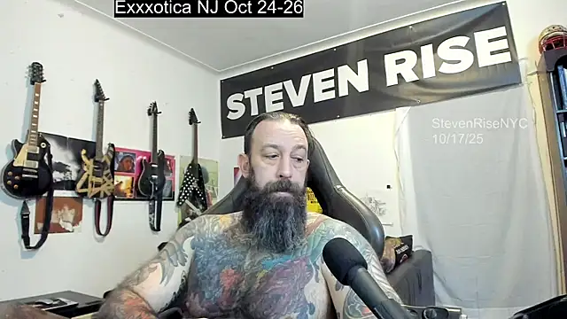 StevenRiseNYC online show from October 17, 2025, 1:13 pm